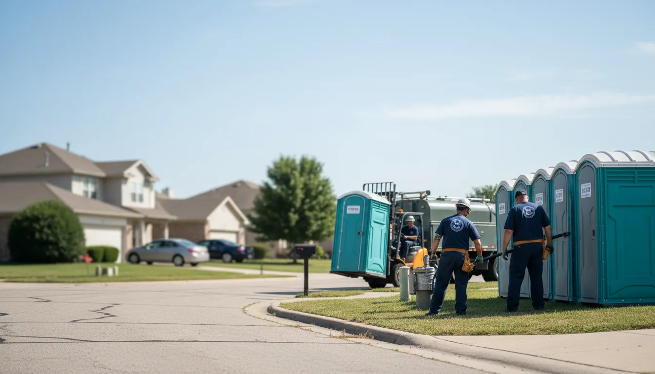 Porta Potty Rental in Pottsboro, TX near me
